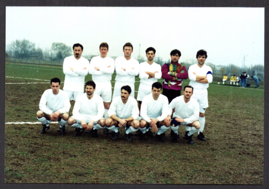 Di Blas 1994 (Galli) con la squadra amatori di Balan E